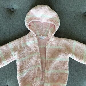 Angel Dear Soft Pink and White Hoodie